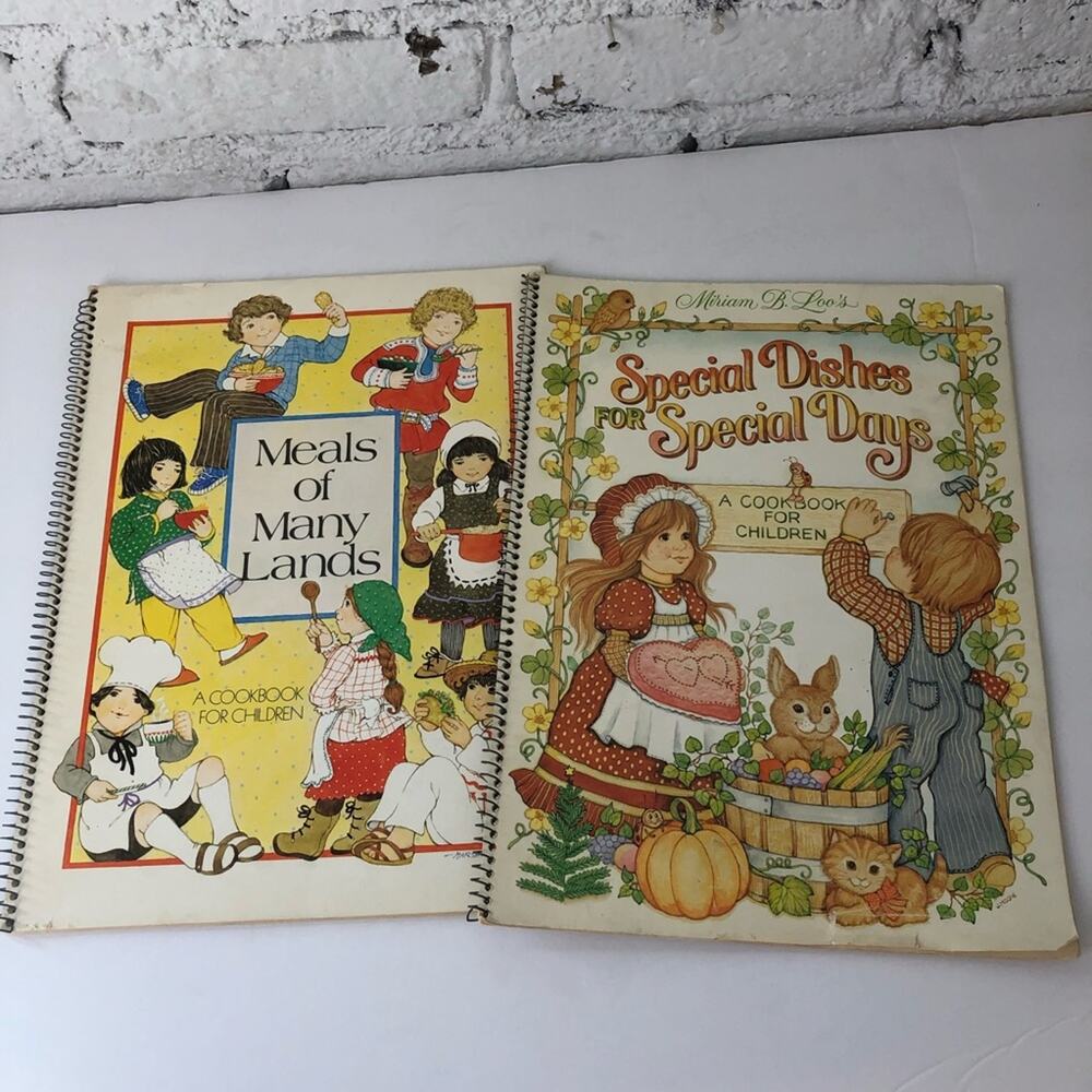 Vintage Current Kids Cookbooks